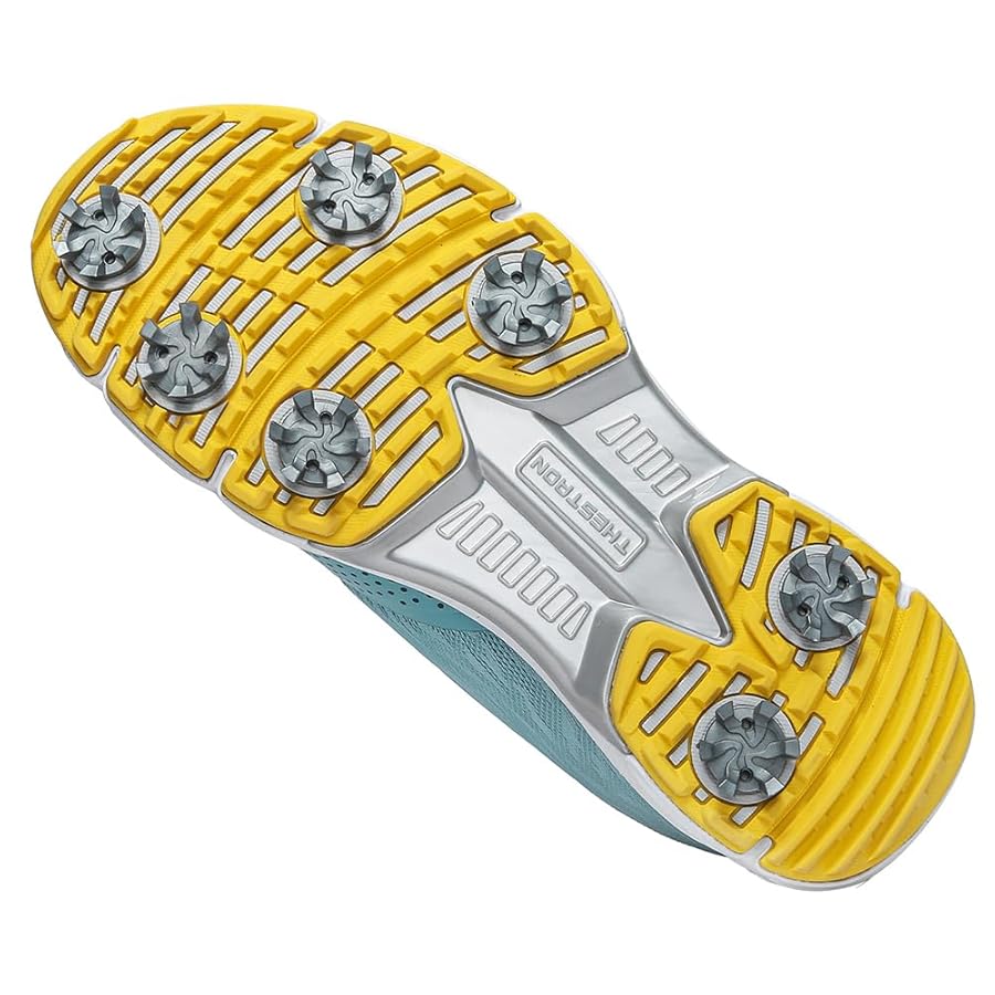 Amazon | THESTRON メンズ ゴルフシューズ メッシュ 通気性